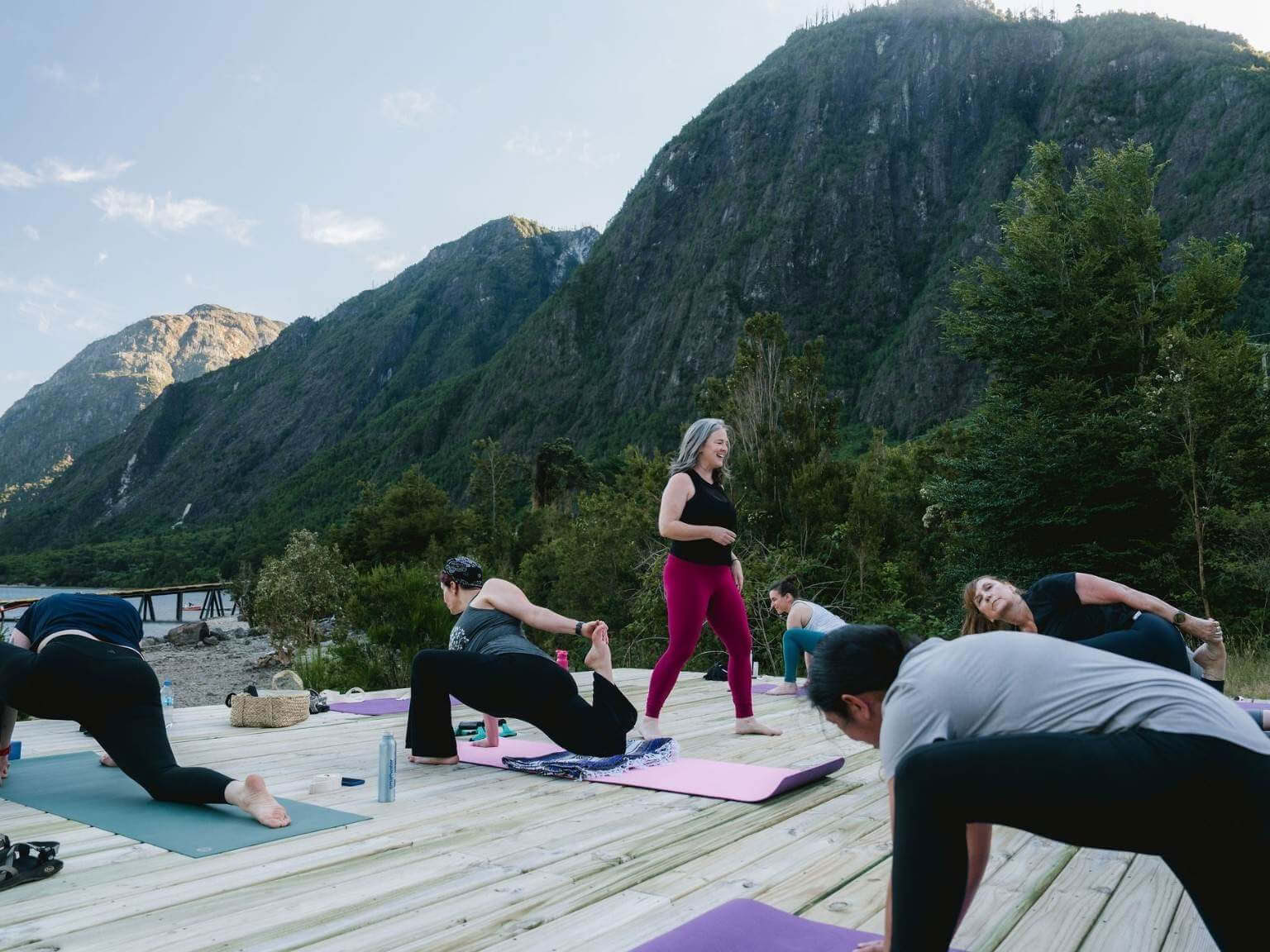 Retraite de yoga pour femmes Patagonia UnBound au Chili