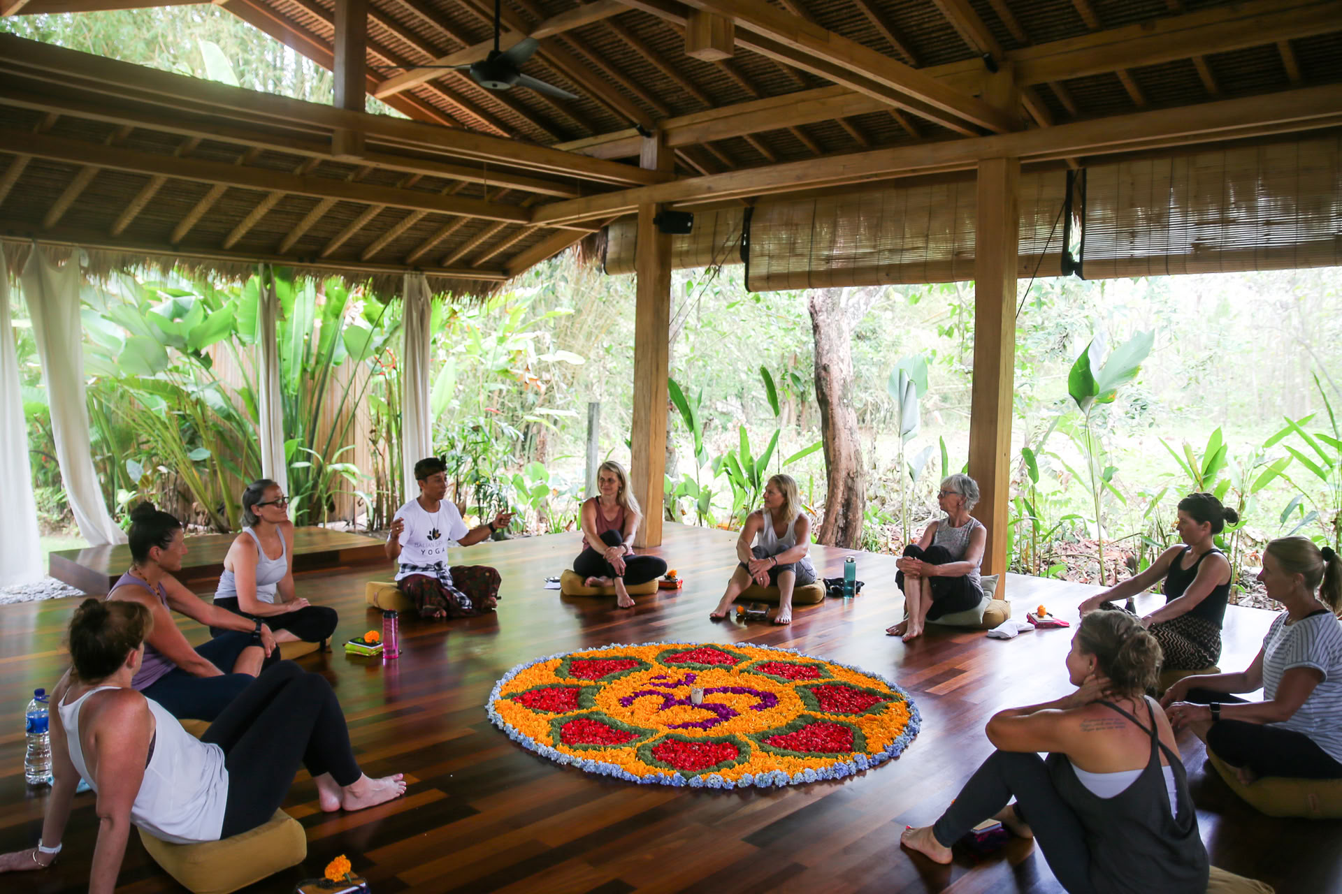 Retraite de yoga, nature et culture balinaise