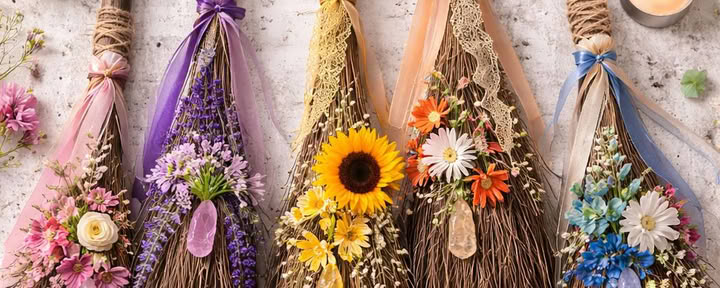 Rêves de balai de sorcière : une expérience de fabrication de besom et de méditation