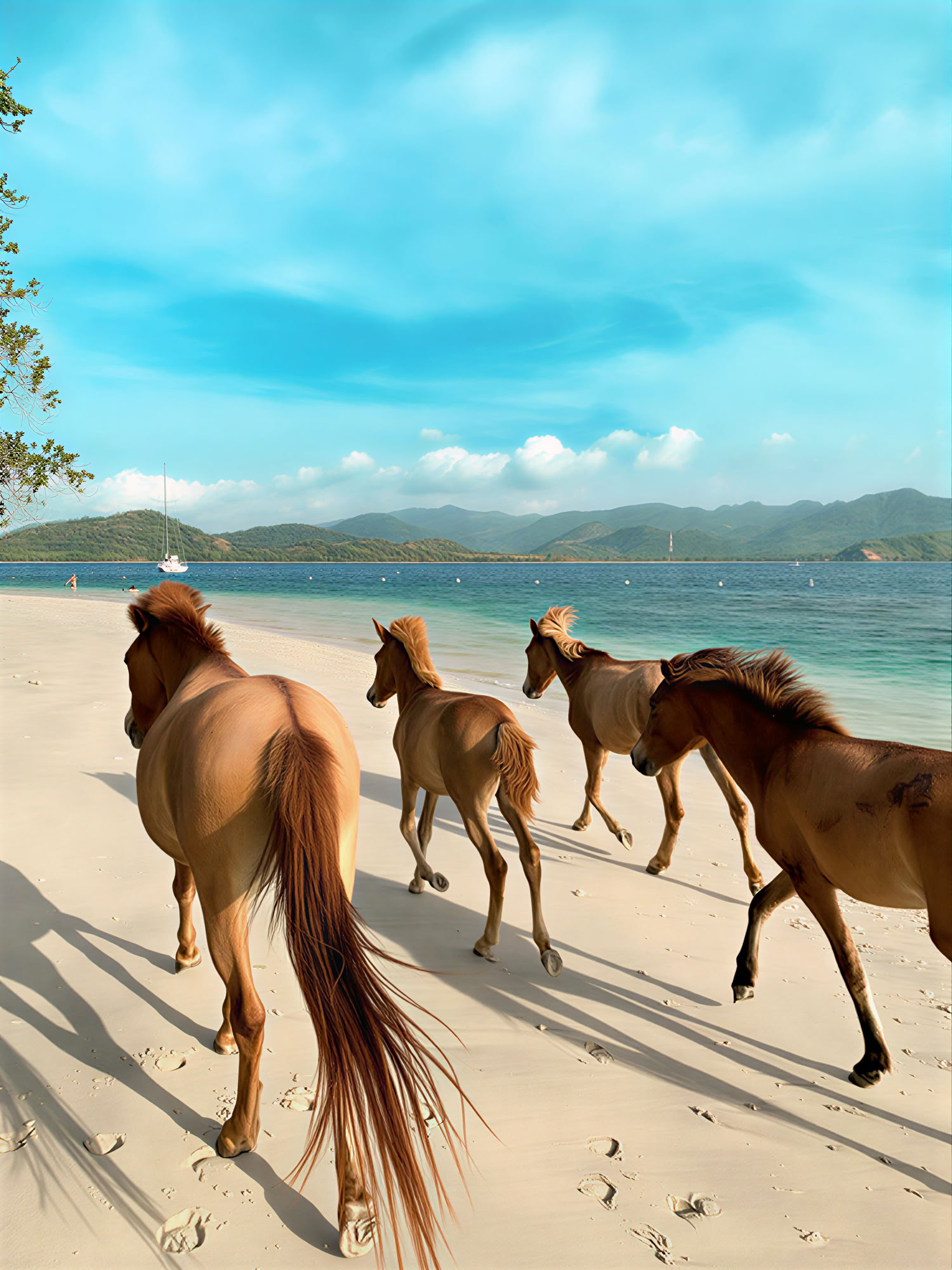 Marche à cheval