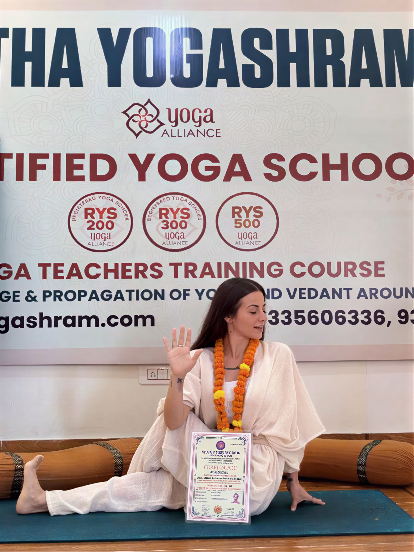 Formation de professeur de yoga de 500 heures à Rishikesh