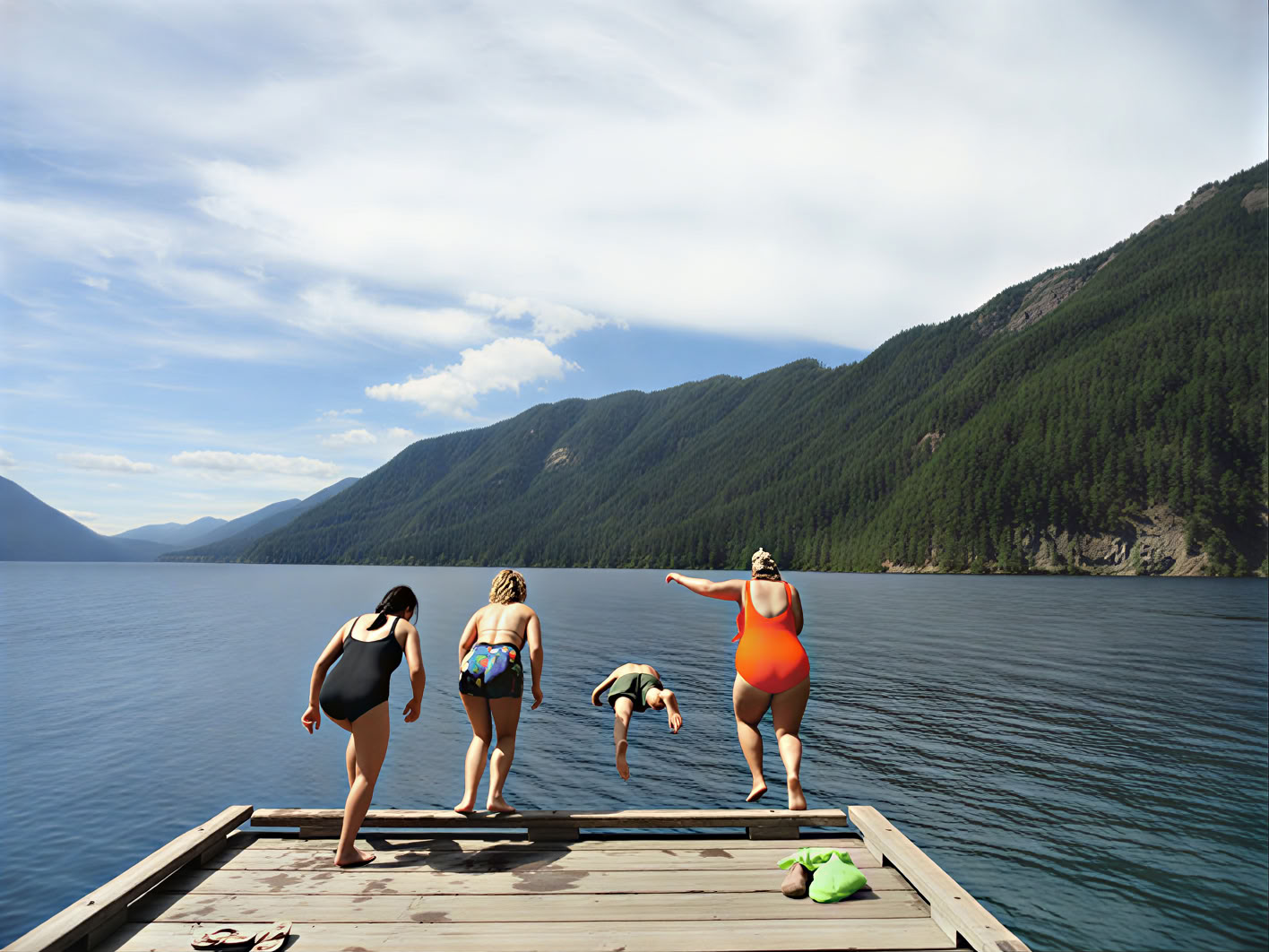 Retraite de bain de forêt et de bain de mer dans le parc national Olympique