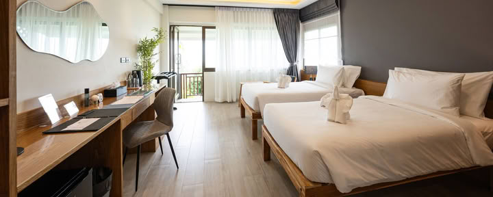 Retraite de yoga à Koh Samui - Prana Pad partagé