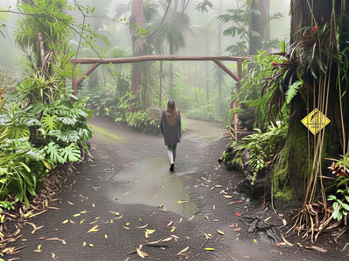 Visite privée de la forêt de nuages - Sentier pantropical (1,5 h)