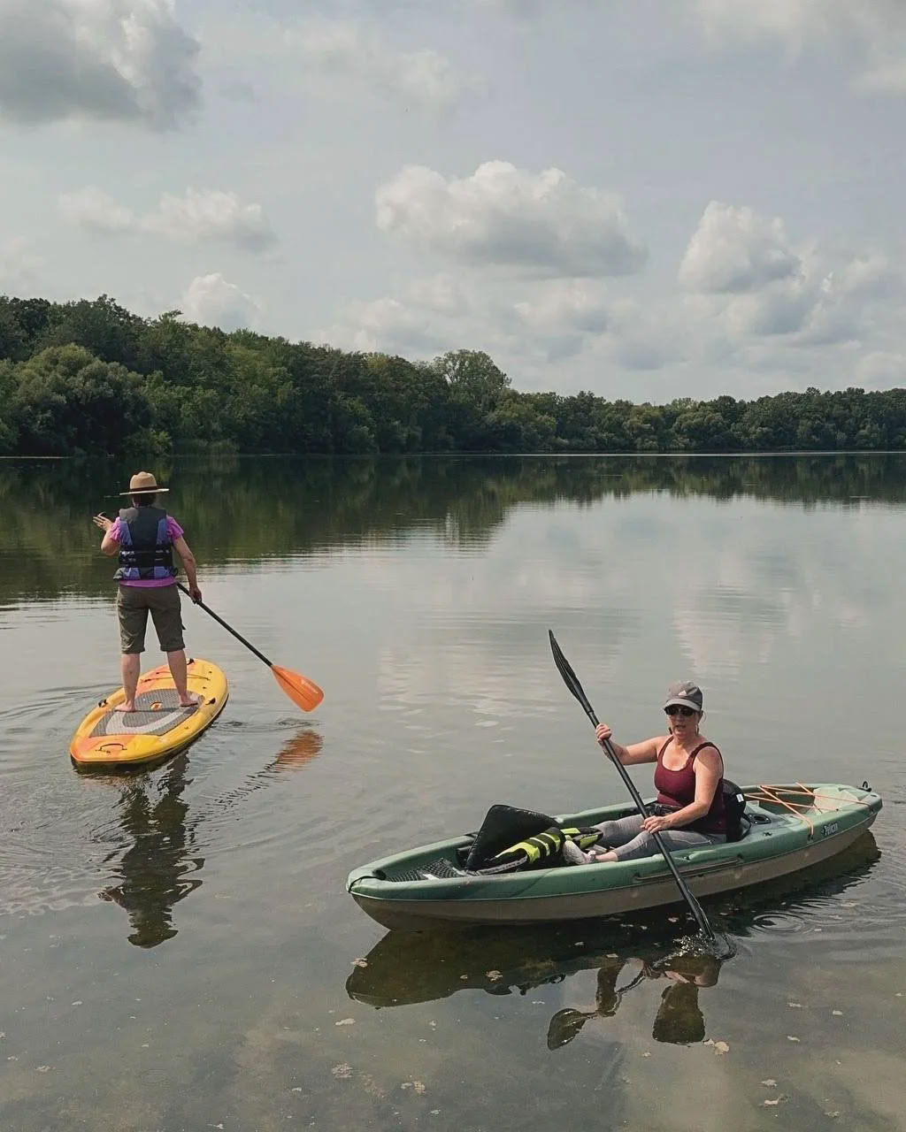 Marcher sur le chemin vers votre meilleure vie — retraite du lac Osceola