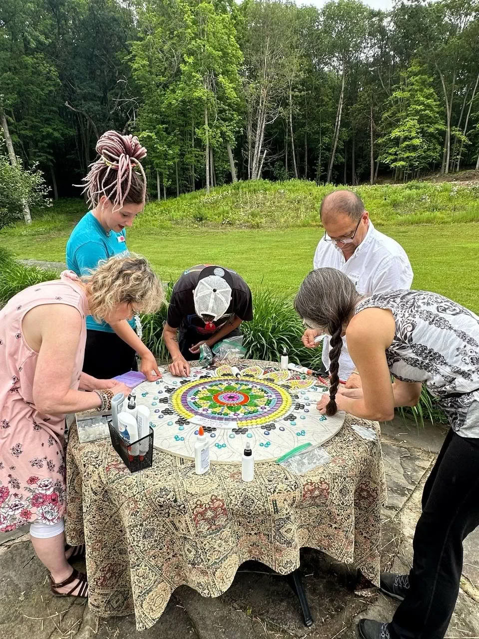 Marcher sur le chemin vers votre meilleure vie — retraite du lac Osceola