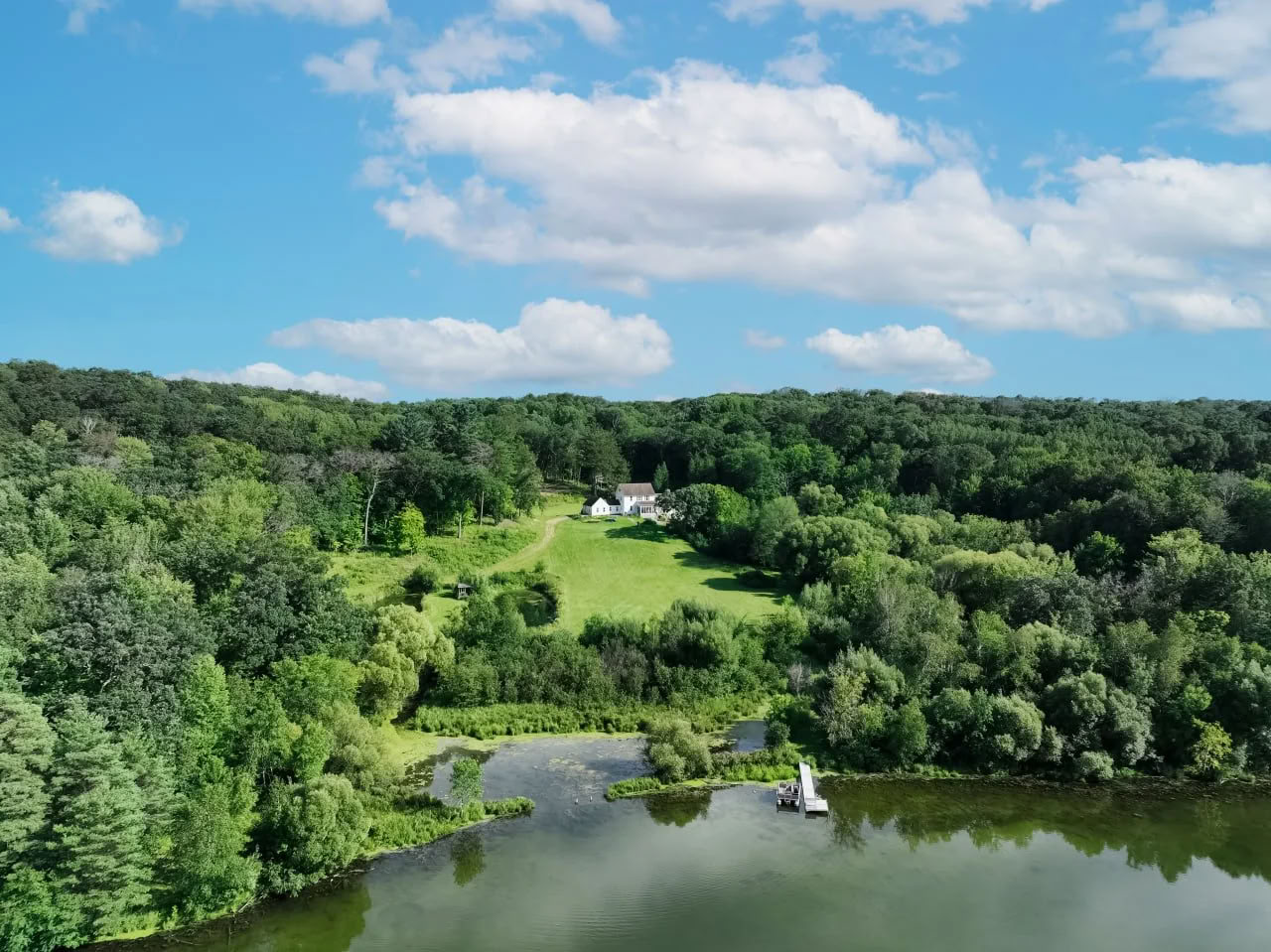 Marcher sur le chemin vers votre meilleure vie — retraite du lac Osceola