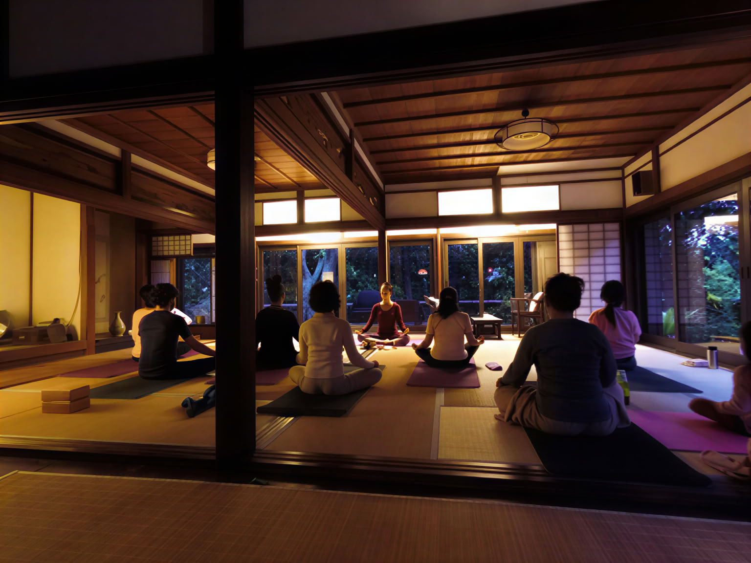 Retraite de méditation de pleine conscience et de yoga en silence