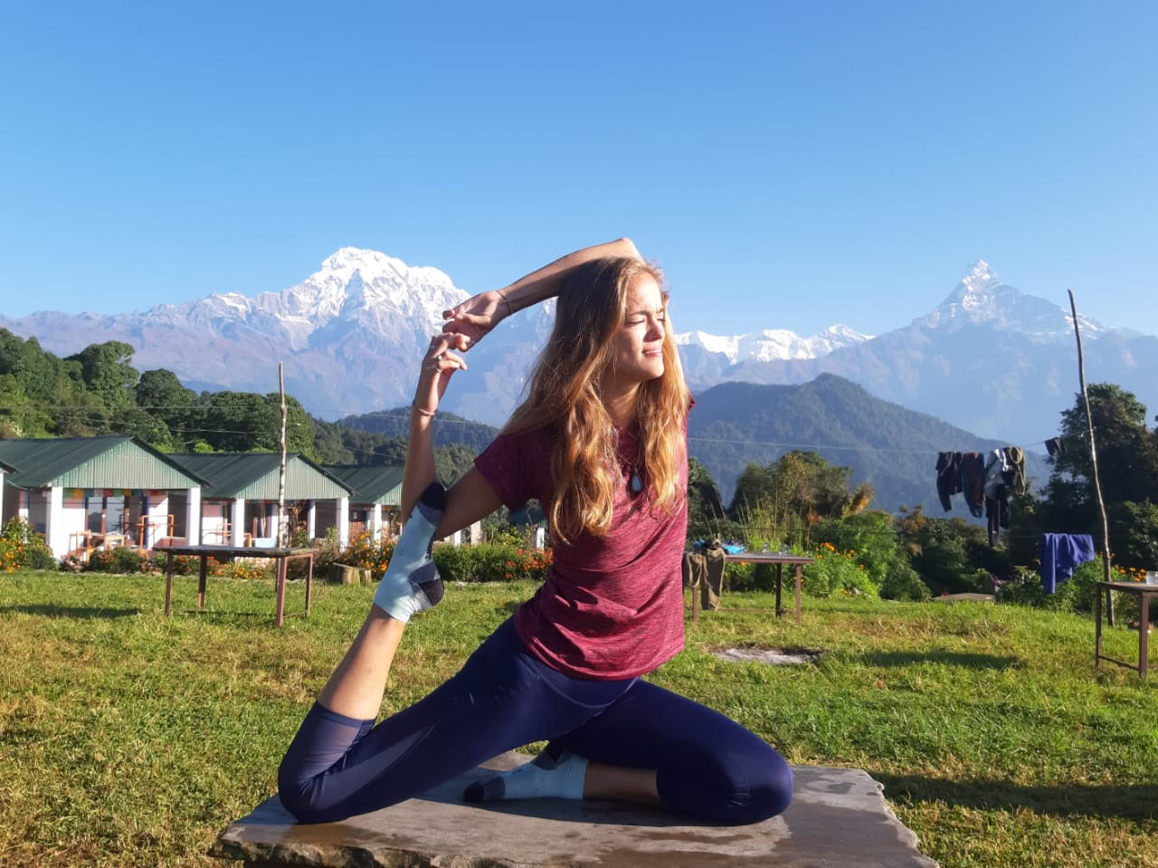3 jours/2 nuits : retraite de yoga à Dhampus
