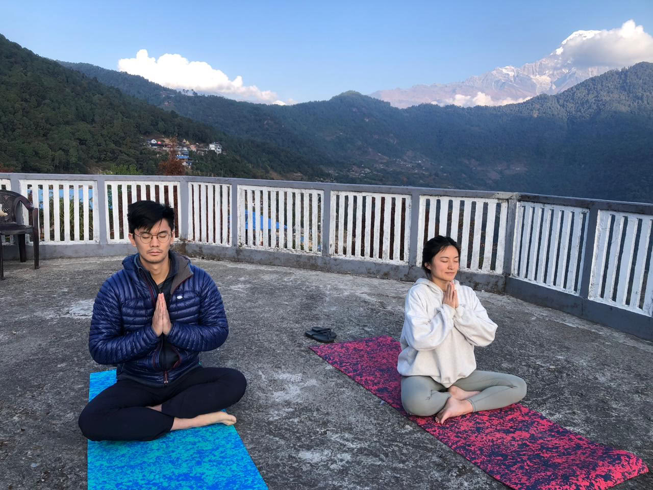 3 jours/2 nuits : retraite de yoga à Dhampus