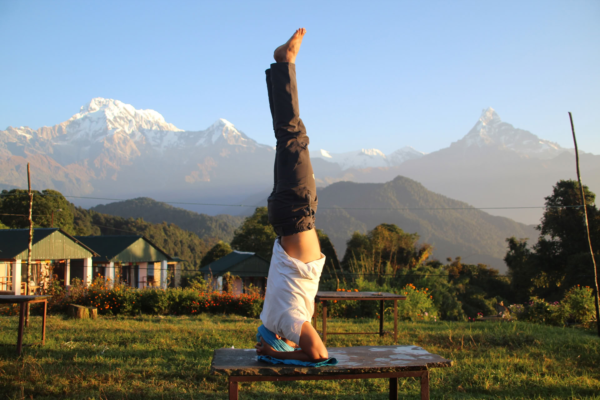 3 jours/2 nuits : retraite de yoga à Dhampus