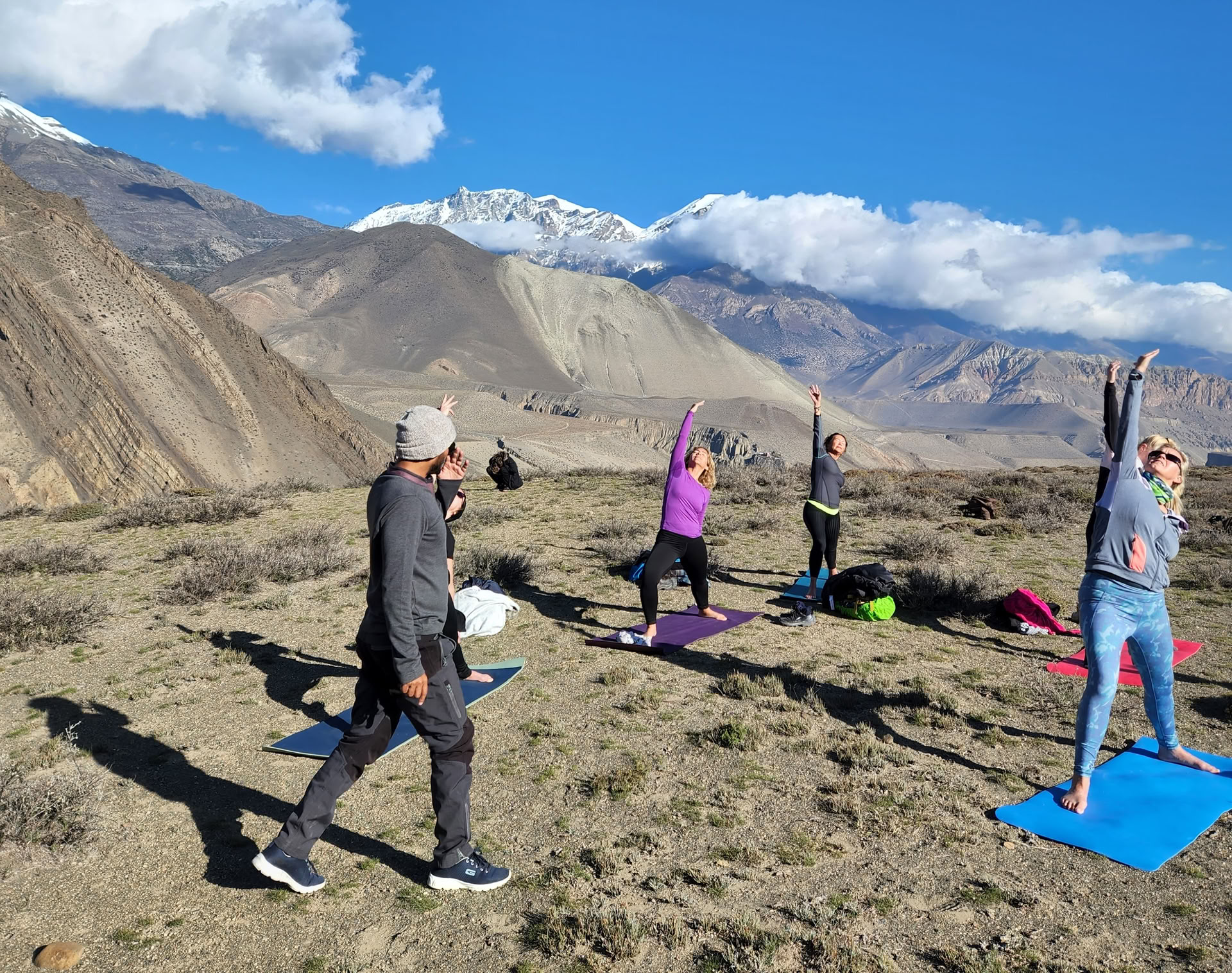 Trek de yoga et pèlerinage de l’âme vers la terre sacrée du Mustang