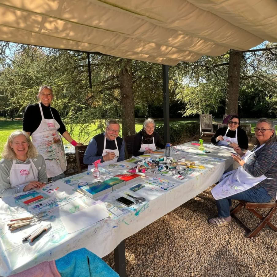 Retraite artistique pour débutants en Dordogne