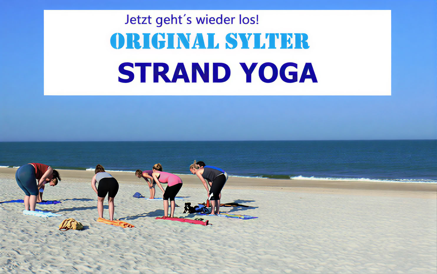 Yoga sur la plage