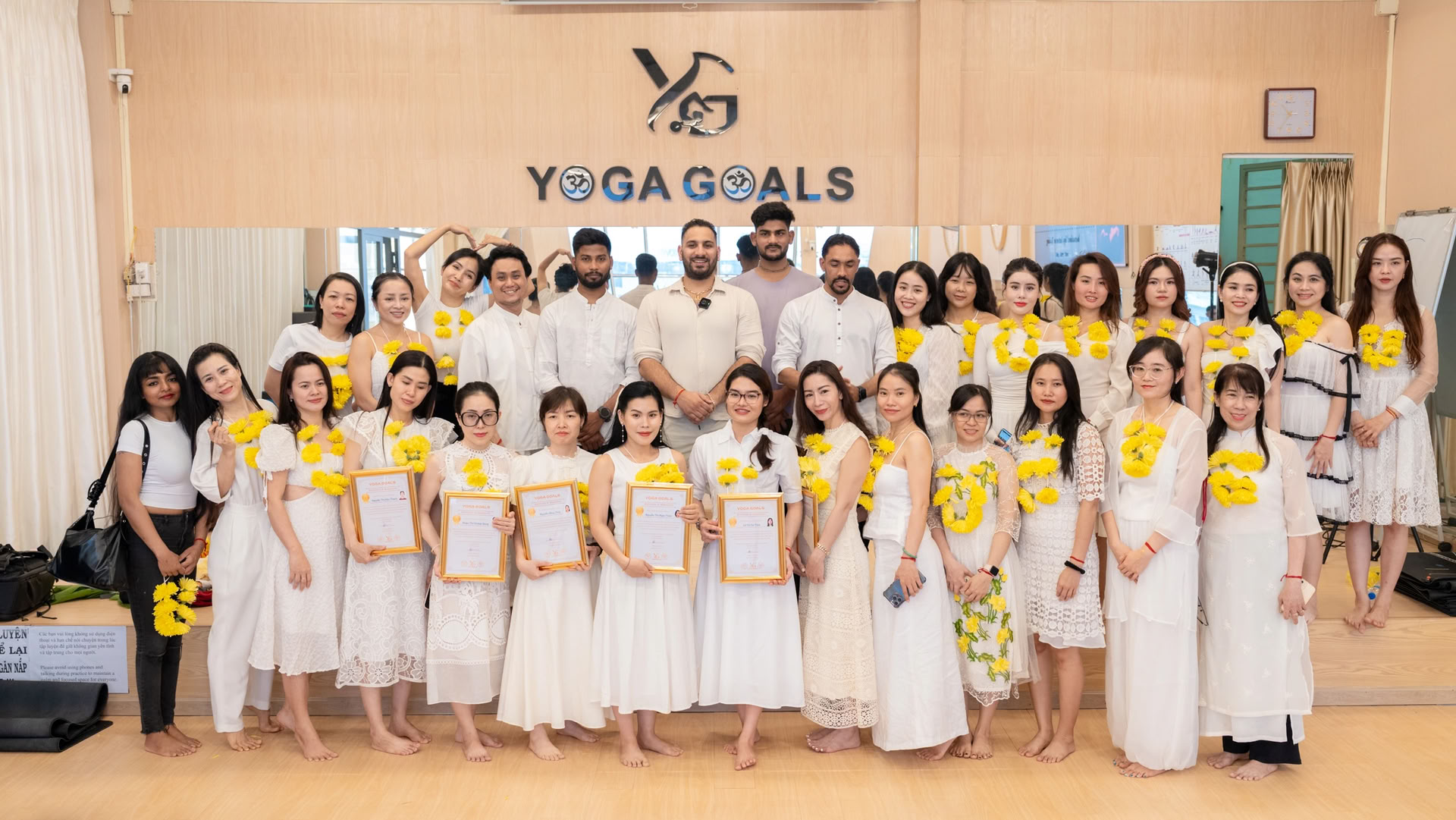 Formation de professeur de yoga de 500 heures à Hô Chi Minh-Ville