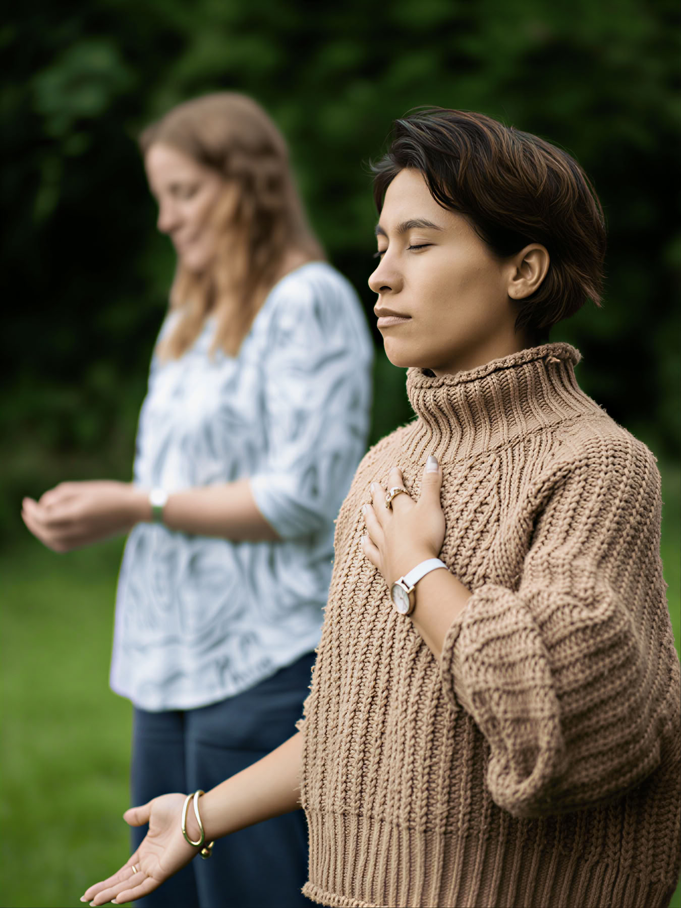 Cycles de sagesse : travail du souffle avec la jeune fille et la vieille femme