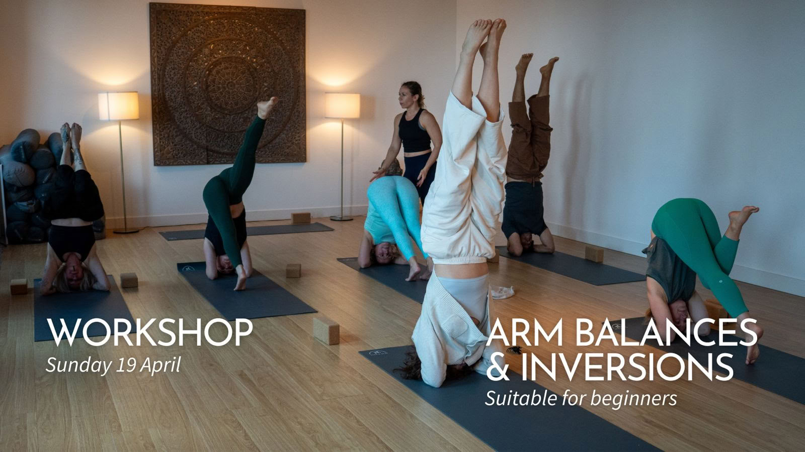 Atelier : Introduction aux équilibres sur les bras et aux inversions (adapté aux débutants)