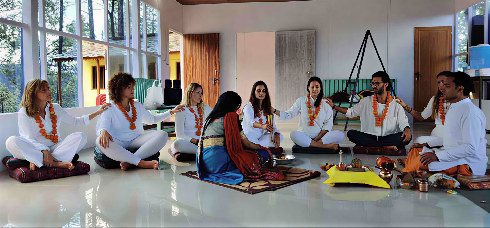 Retraite de méditation de kundalini yoga en Inde