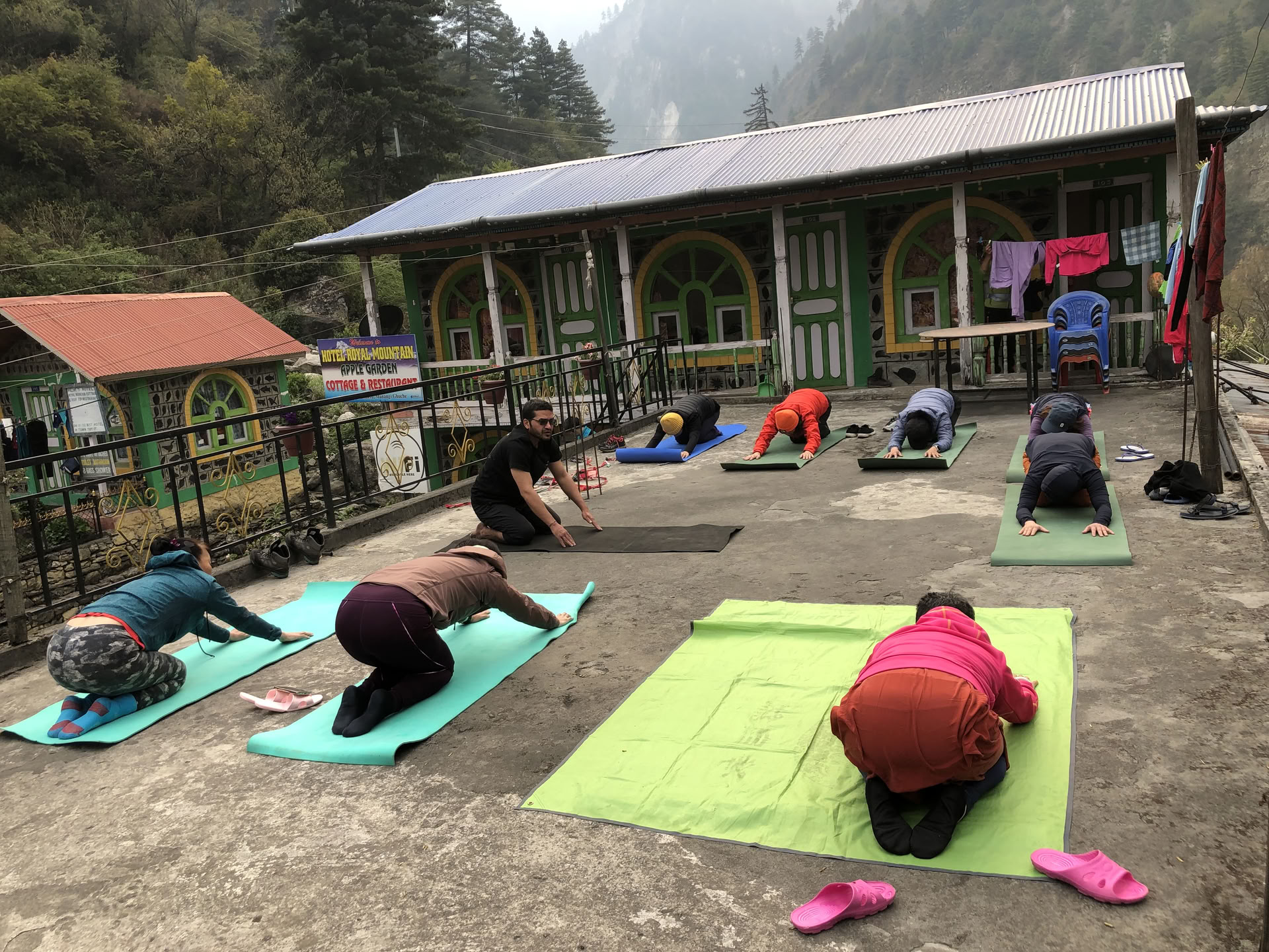Retraite de yoga hatha classique au Népal