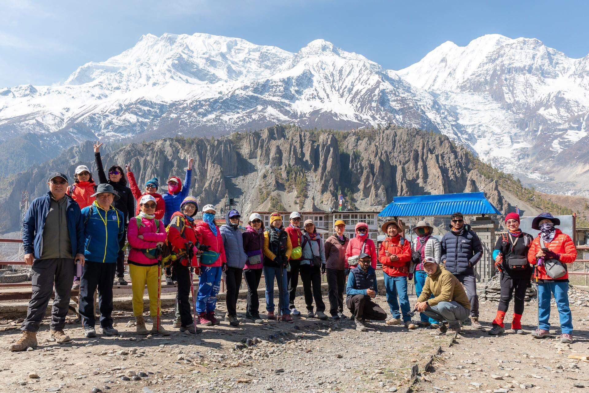 Trek de yoga sur le circuit de l’Annapurna avec le lac Tilicho