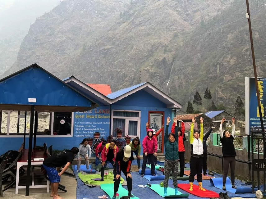 Trek de yoga sur le circuit de l’Annapurna