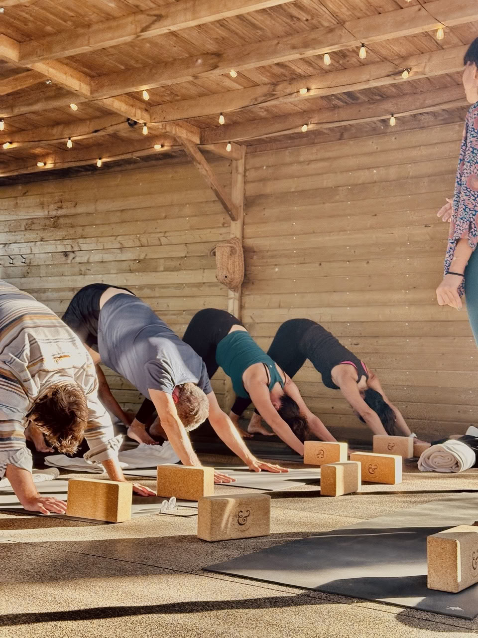 Retraite de yoga pas si sérieuse