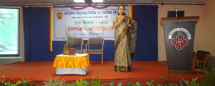 Agnihotra tous les samedis à 6 h sous la guidance du Dr Krishnamurthy