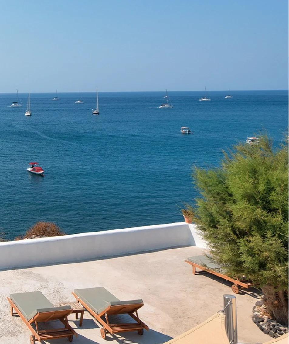 Vacances de yoga à Santorin