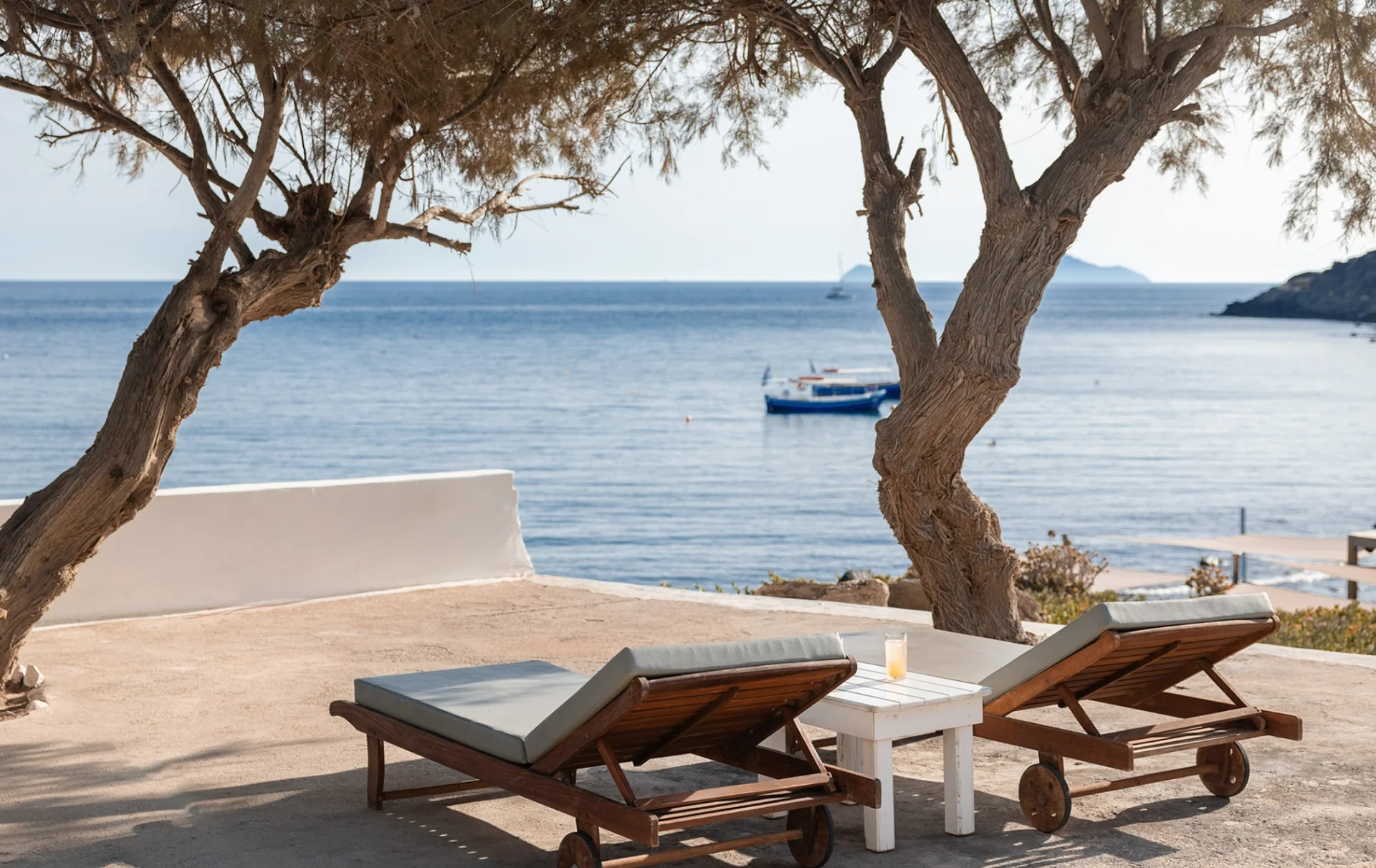 Vacances de yoga à Santorin