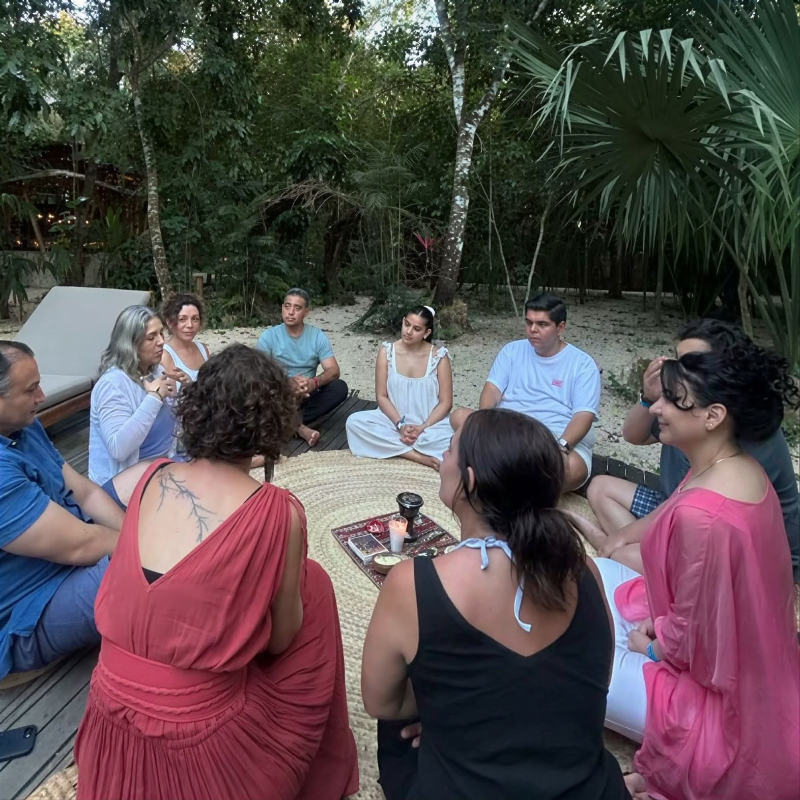 Retraite de yoga retour à la nature