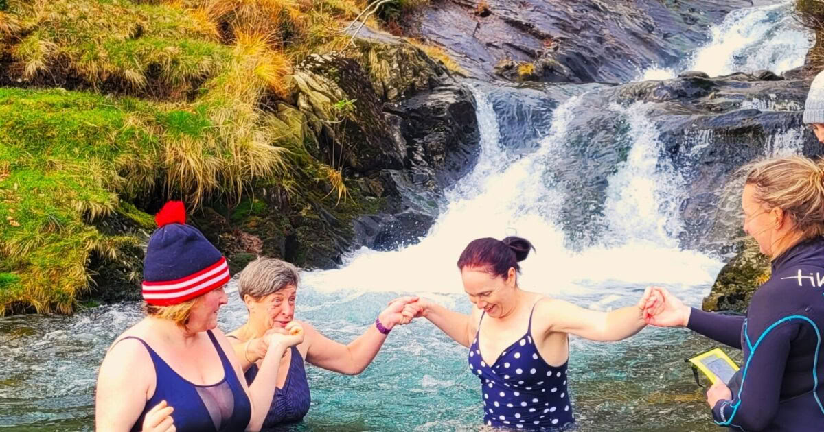 Programme de nage en eau libre hivernale