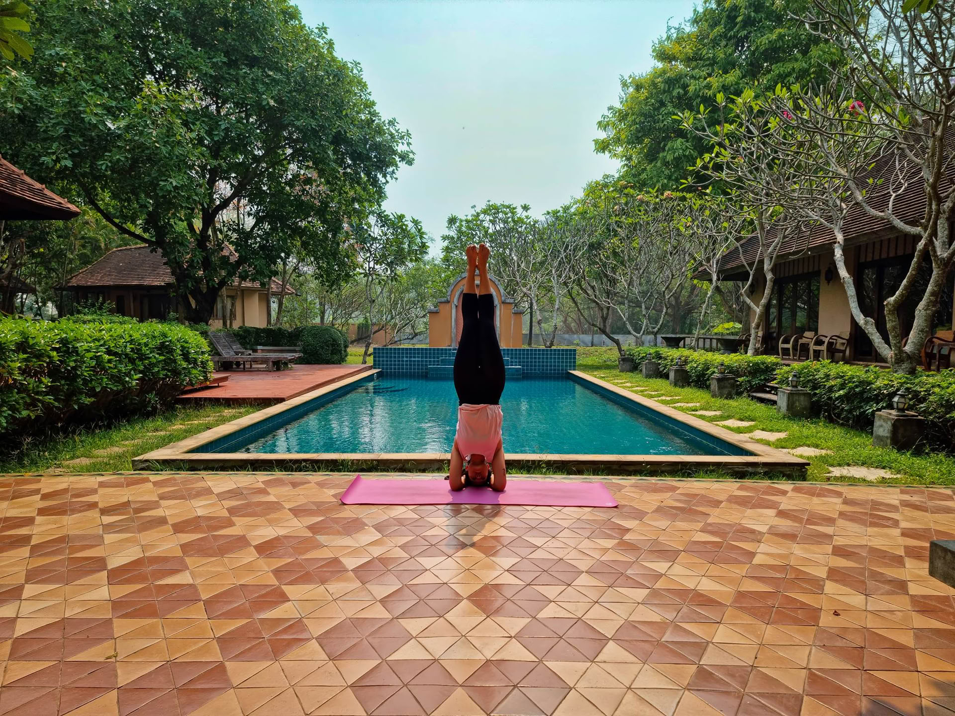 Évasion exclusive yoga et vin d’une nuit