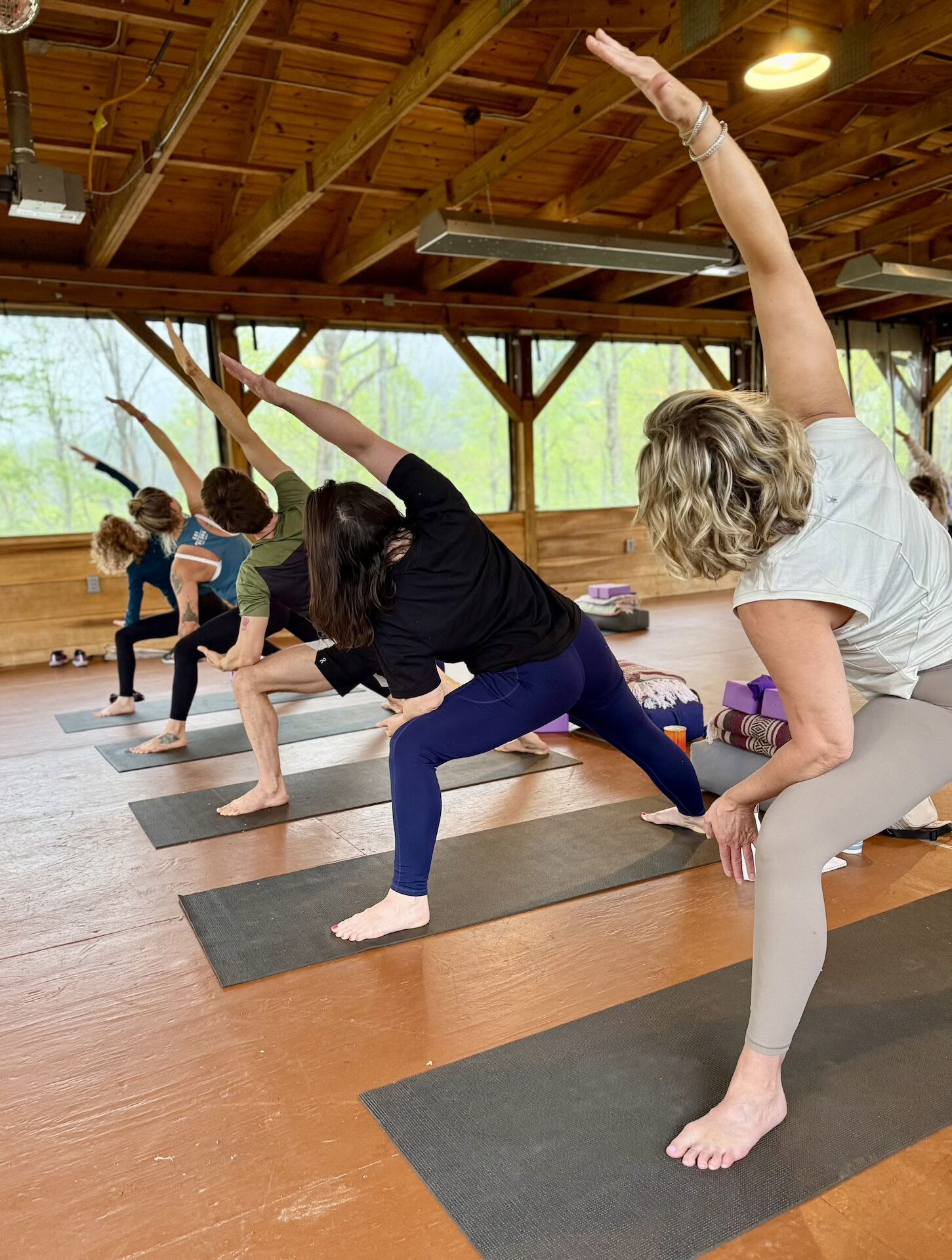 Nature et bonheur – retraite de yoga en Caroline du Nord