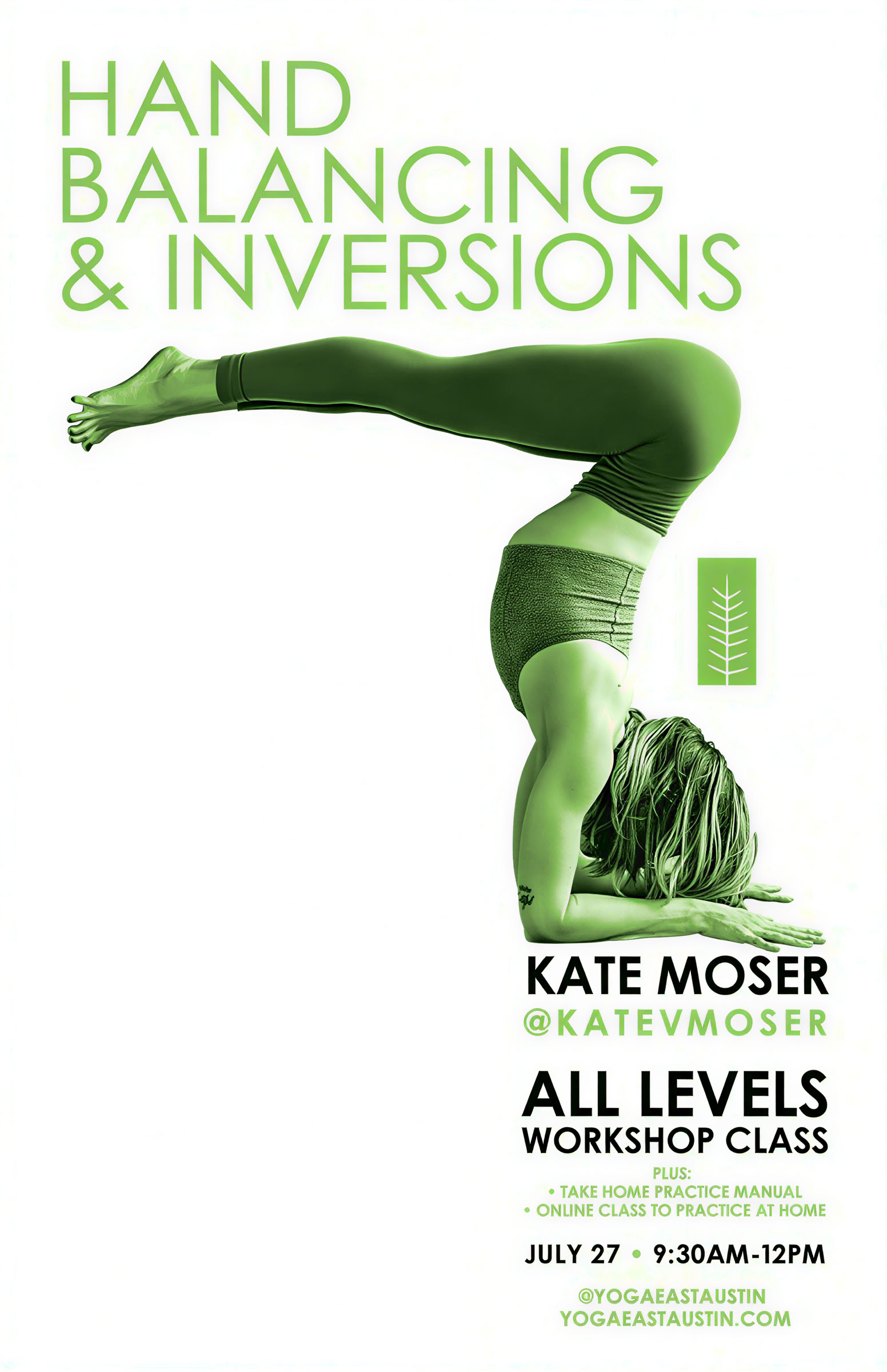 Équilibre sur les mains et inversions