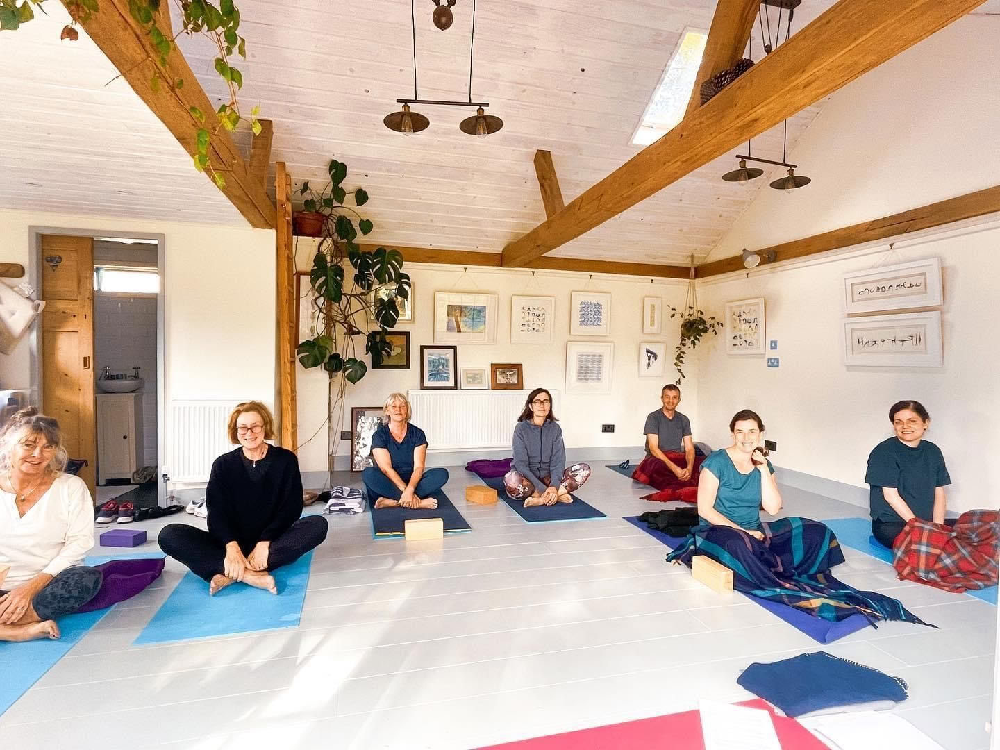 Natation, yoga et sauna de fin d’été