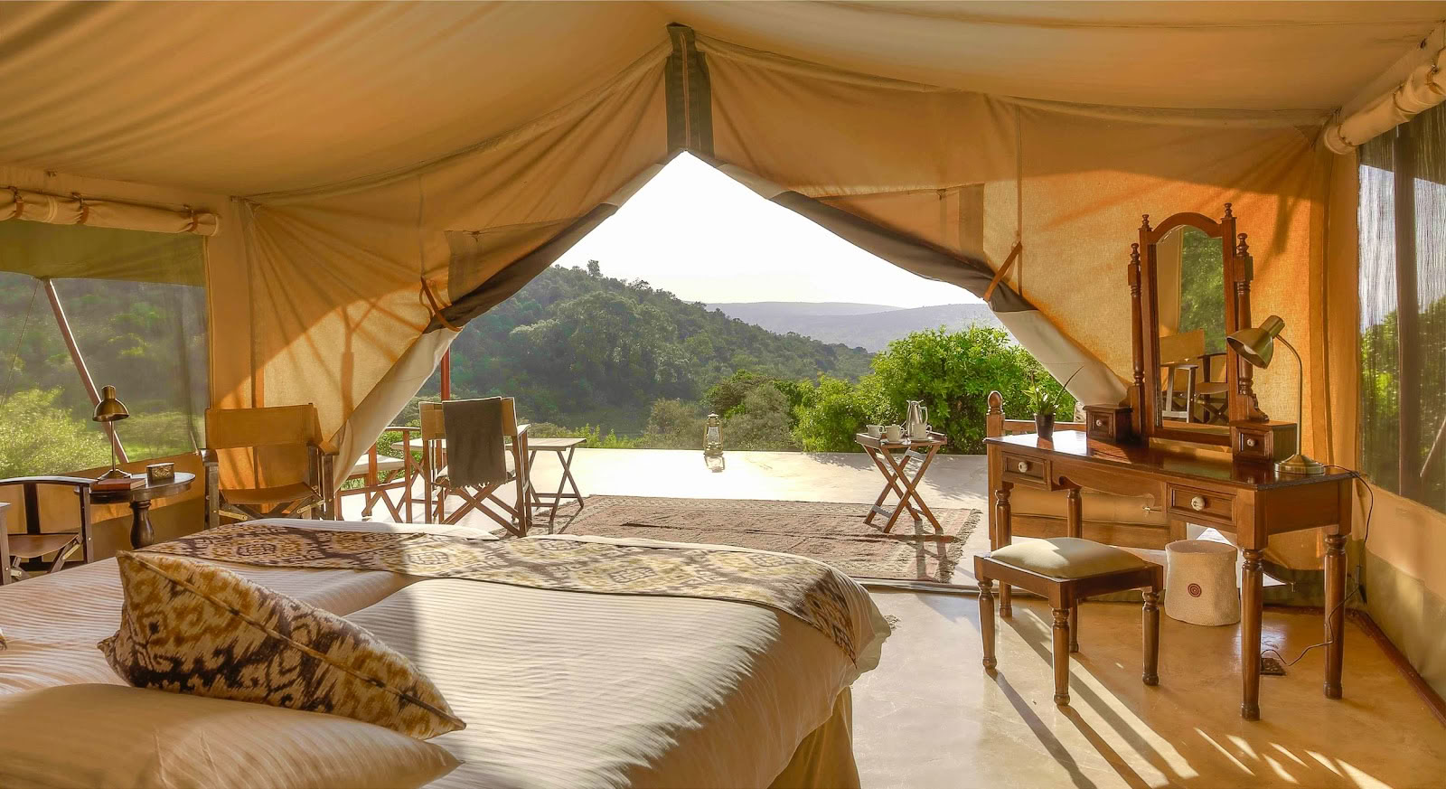 Safari et Yoga