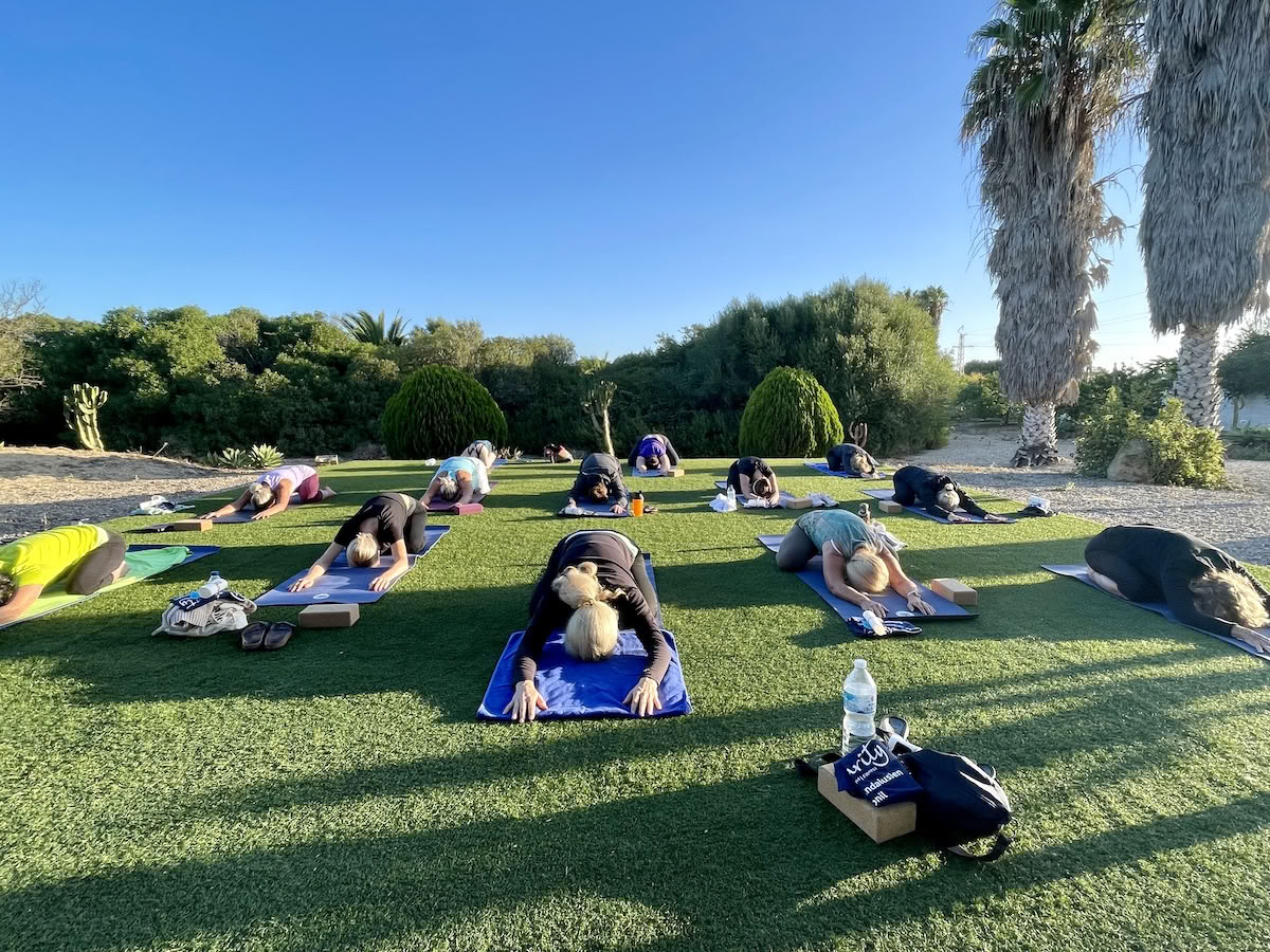 Retraite de yoga en Espagne