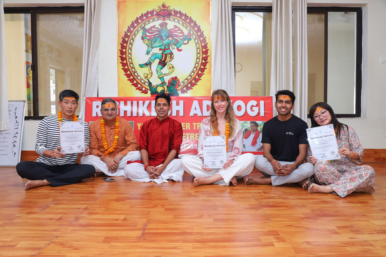 Rishikesh Adiyogi - Formation de professeur de yoga à Rishikesh RYS 200, 300