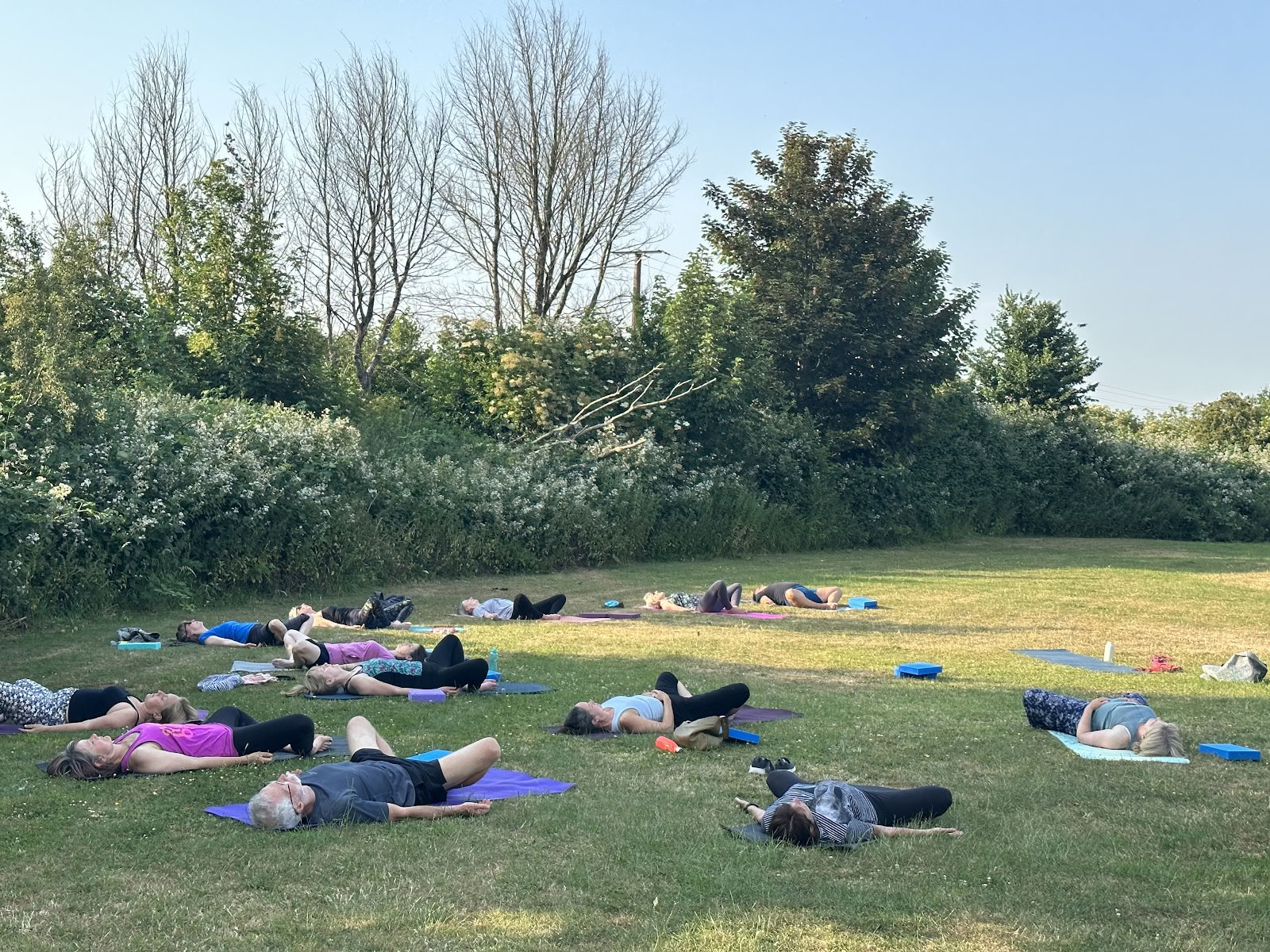 Faire du yoga