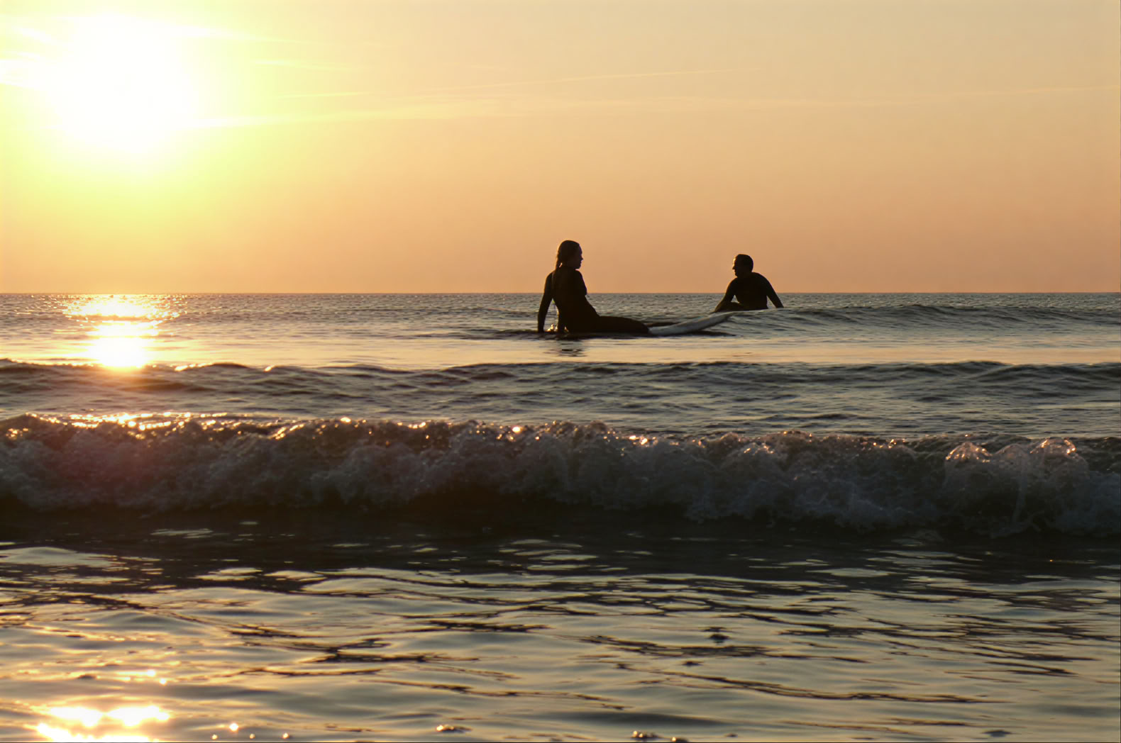 Moment de surf et de yoga