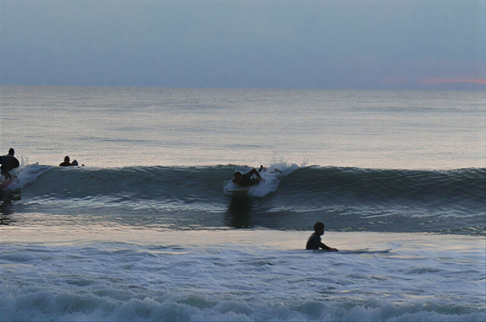 Moment de surf et de yoga