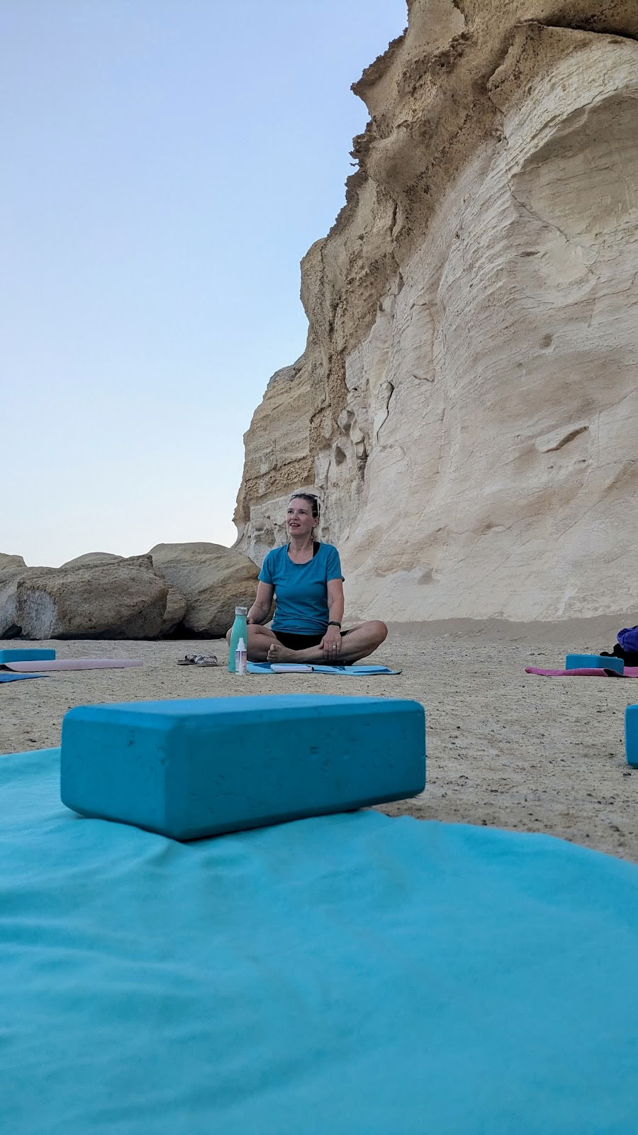 Yoga Yellow Rock Gozo