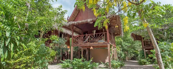 Bungalow de style thaïlandais