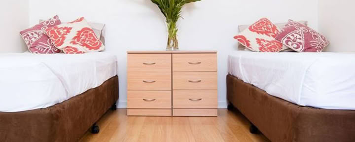 Chambres Twin Partagées