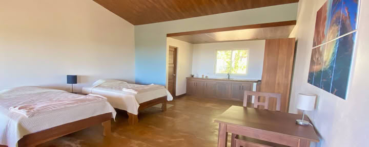 Villa double partagée