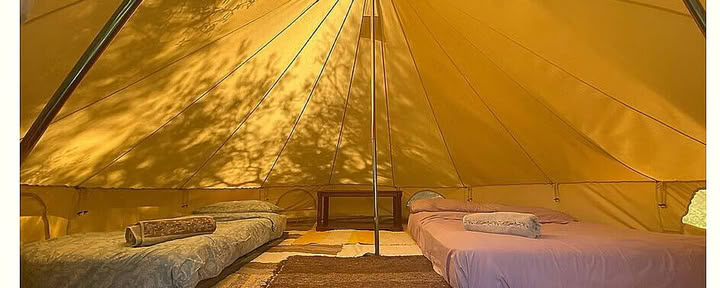 Tente cloche partagée (2 personnes)