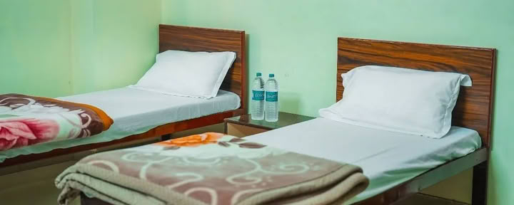 Chambre double partagée