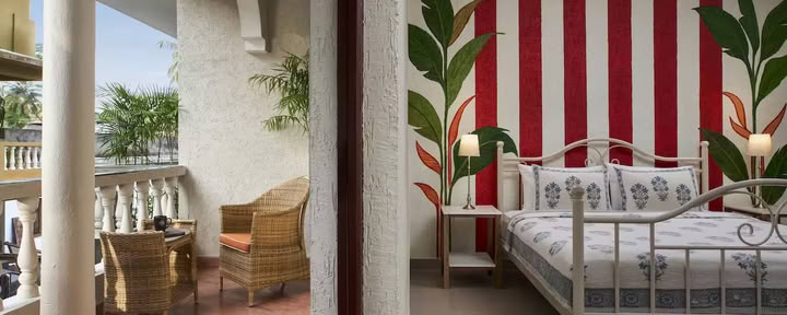 Chambre de luxe avec balcon