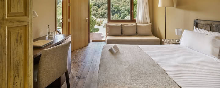 Chambre Supérieure Connectée avec Vue sur le Jardin
