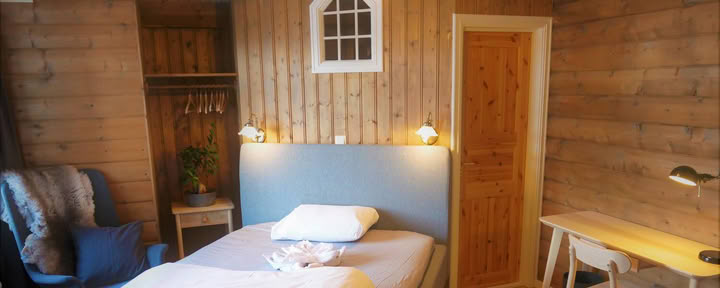 Chambre double avec lit double
